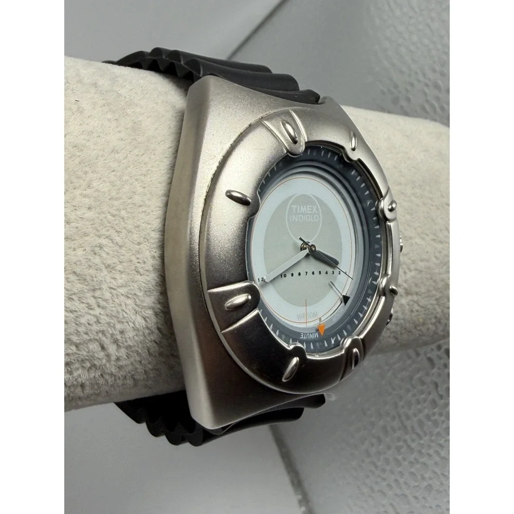 Timex Easy Ring Set Mens Watch New Battery 42MM 7.75